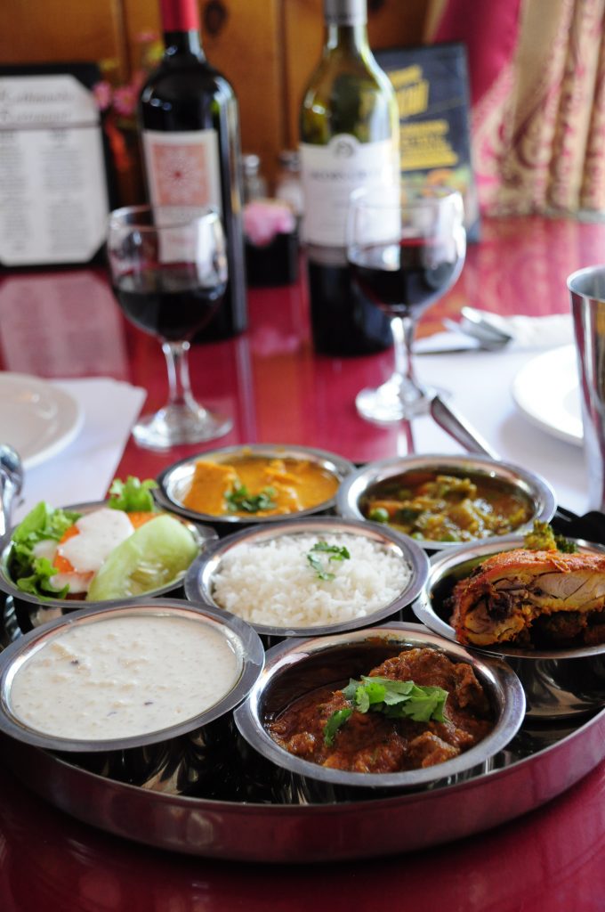 Featured Dish Nepali Meat Thali Kathmandu Restaurant