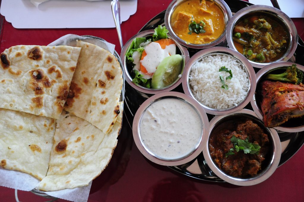 Featured Dish Nepali Meat Thali Kathmandu Restaurant