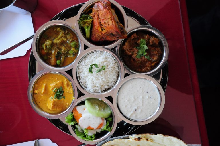 Featured Dish Nepali Meat Thali Kathmandu Restaurant